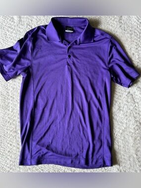 Nike Purple Short Sleeve Polo Women’s Athletic Tee
